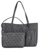 GUESS HWLG9648240 BRENTON TOP ZIP TOTE Woman coal logo Produktbild-Vorschau 6