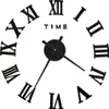 vidaXL 3D-Wanduhr Modernes Design Schwarz 100 cm XXL Produktbild-Vorschau 1