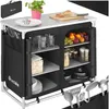 Kempingová skrinka deluxe so 6 priehradkami skladacia 97 x Náhľad obrázku produktu 2