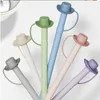 INF 6er-Pack Silikon-Trinkhalme mit Verschlussdeckel und 1 Produktbild-Vorschau 3