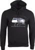 Bluza polarowa New Era - NFL Seattle Seahawks 2.0 schwarz - Podgląd zdjęcia produktu 1
