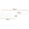 LED Weihnachts Lichterkette bunt - 80 LED / 9 m - Deko Produktbild-Vorschau 4