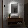 Badspiegel mit LED Beleuchtung und Touch-Schalter - Houston Produktbild-Vorschau 3