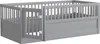 Merax Kinderbett 90x200cm mit Schutzgitter und Tür, Produktbild-Vorschau 4