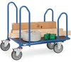 fetra 2980, Sperrholz, Stahl, Transportwagen, Blau, 400 kg, Produktbild-Vorschau 2