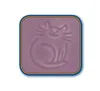 Nobby Katzen Keramik Milchschale, hellgrün, Ø14 x 2 cm, 0,1 Produktbild-Vorschau 6