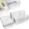 Schubladen Organizer Set Schubladeneinsatz Ordnungsboxen 25 Produktbild-Vorschau 5