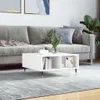 vidaXL Couchtisch Weiß 60x60x30 cm Holzwerkstoff - Produktbild-Vorschau 2