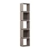 DECORTIE Multi Modern Bibliothèque Display Unit Gris Moka - Voir les images du produit 2