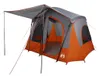 vidaXL Campingzelt 5 Personen Grau und Orange Wasserdicht Produktbild-Vorschau 3