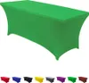 183 x 74 x 76 cm Zelené přiléhavé polyesterové ubrusy Náhled obrázku produktu 1
