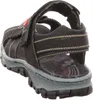 Rieker Damen Echtleder Sandalette schwarz, Damen:38 EU Produktbild-Vorschau 49