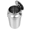 304 Acier inoxydable Pot à lait Seau à lait Argent Voir les images du produit 8