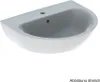 Waschtisch RENOVA mit Hahnloch, mit Überlauf 600 x 480 mm Produktbild-Vorschau 9