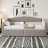 STILVORA Polsterbett 90×200 cm, Schlafsofa mit Produktbild-Vorschau 2