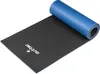 A partially unrolled blue and black sleeping mat on a white background. Náhľad obrázku produktu