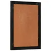 vidaXL Badspiegel Schwarz 50x70x2,5 cm Massivholz Mango und Produktbild-Vorschau 2