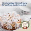 A decorated cake and a baking pan are shown on a white surface, with text overlay. Anteprima dell’immagine prodotto
