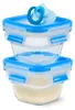 EMSA CLIP & CLOSE GLAS, Set, Quadratisch, Blau, Produktbild-Vorschau 18