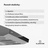 Klarstein digestor 60 cm, digestor s filtrom, možné umývať Náhľad obrázku produktu 7