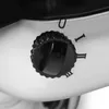 A close-up view of a dial on a stand fan, showing settings. Produktbild-Vorschau