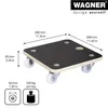 WAGNER Pflanzenroller / Transporthilfe MAXIGRIP 29 x 29 x Produktbild-Vorschau 2