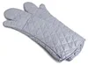 59 cm lange Baumwoll-Ofenhandschuhe, hitzebeständig und Produktbild-Vorschau 2