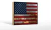 Holzschild Flagge Vereinigte Staaten 18x12 cm States Rost Produktbild-Vorschau 1