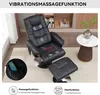 Massagesessel mit PolyurethanPolsterung und Fussstuetze Produktbild-Vorschau 7