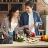 Relaxdays Wiegemesser mit Brett, einschneidige Klinge für Produktbild-Vorschau 7