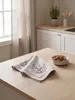 Clayre & Eef Set di 6 tovaglioli in cotone 40x40 cm Beige Anteprima dell’immagine prodotto 5