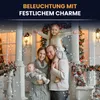 Künstliche Tannengirlande 20 m mit Beleuchtung 300 LED Produktbild-Vorschau 3