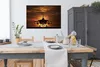 MuchoWow® Poster Die Silhouette eines Düsenjägers während Produktbild-Vorschau 3