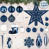 BRUBAKER Decorazioni per l'albero di Natale da 128 pezzi - Anteprima dell’immagine prodotto 2