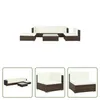 The Living Store 6-tlg. Garten-Lounge-Set mit Auflagen Poly Produktbild-Vorschau 10