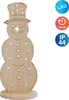Weihnachtsbeleuchtung Draußen LED Weihnachtsdeko Außen Holz Produktbild-Vorschau 1