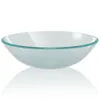 vidaXL Lavabo en verre trempé 42 cm mat Voir les images du produit 7