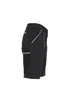 A black pair of shorts shown from the side. Produktbild-Vorschau