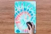 MuchoWow® Mauspad Mousepad Sommer - Krawattenfärbung - Blau Produktbild-Vorschau 3
