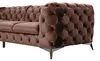 Designer Chesterfield Ecksofa Sofa Couch Polster U Form Produktbild-Vorschau 2