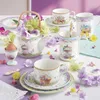 20 Servietten Spring Bloom - Vogelkäfig an Blumenbordüre Produktbild-Vorschau 5