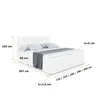 ALTDECOR Boxspringbett mit H4 Matratze und Topper - 200 x Produktbild-Vorschau 6