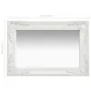 vidaXL Specchio da parete in stile barocco 60x40 cm Bianco Anteprima dell’immagine prodotto 12