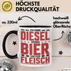 Ich Fahre Diesel Trinke Bier Und Esse Fleisch Tasse Produktbild-Vorschau 3