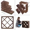 Portabottiglie in legno KADAX, 52 x 25,5 x 52 cm, marrone, Anteprima dell’immagine prodotto 15