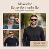 Miobo Retro Sonnenbrille Uni – UV400 Schutz – Verspiegelte Produktbild-Vorschau 9