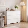 Kommode BEALIFE 100x35x75 cm mit 6 Schubladen | Aus MDF mit Produktbild-Vorschau 4