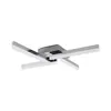 Lindby LED-Deckenlampe Patrik, 59 cm, 4-flammig, chrom, Produktbild-Vorschau 1