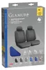 LAMPA Glamur Sitzschonbezug Vorne Polyester Blau Sitzbezug Produktbild-Vorschau 1