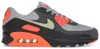 Nike Air Max 90 Light Smoke Grey Hyper Crimson Limelight - Produktbild-Vorschau 1